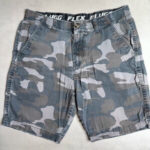 Plugg Flex Camo Casual Shorts - 34